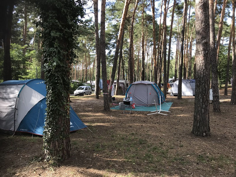 Campingplatz Krossinsee bei Berlin