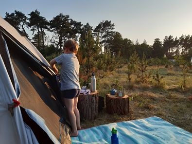 Naturcampingplatz Wilde Heimat in Brandenburg