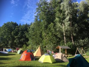 Zeltwiese Naturcampingplatz Kanucamp Canow