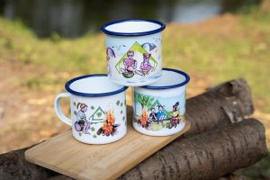 Camping Tasse Zeltkinder - 3 Motive