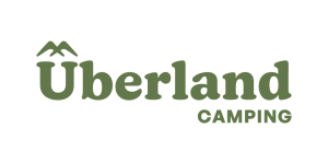 Logo Überland Camping in Grün