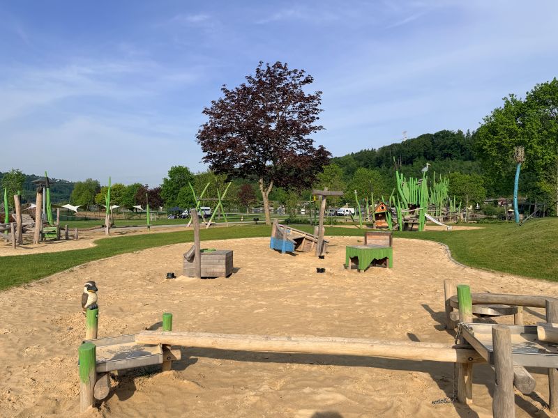 Überland Vlotho Campingplatz Spielplatz