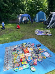 Spiele beim Campen