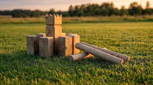 Spiele beim Campen - Wikingerschach